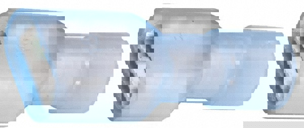 Wire Disconnect: Female, Yellow, Vinyl, 12-10 AWG, 1/4